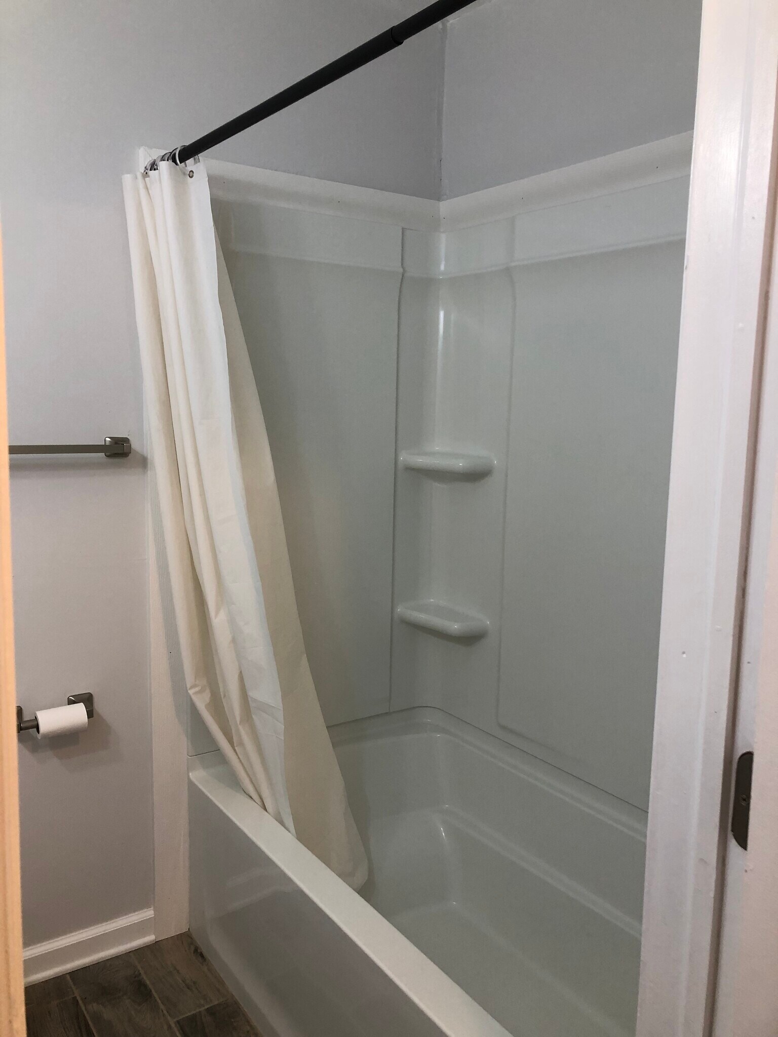 new bathtub and shower - 16 Crestmont Dr