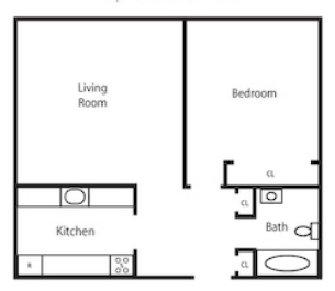 1BR/1BA - 28 West Apartments List