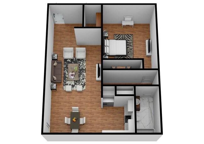 Floorplan - Charleston Apartments
