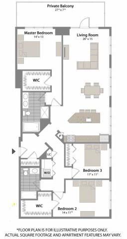 Floorplan - Warren at York by Windsor