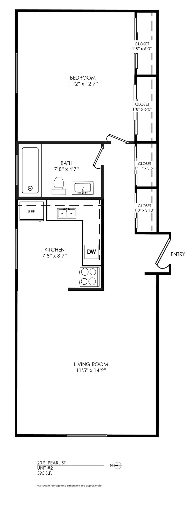 Floorplan - 20 S. Pearl Street