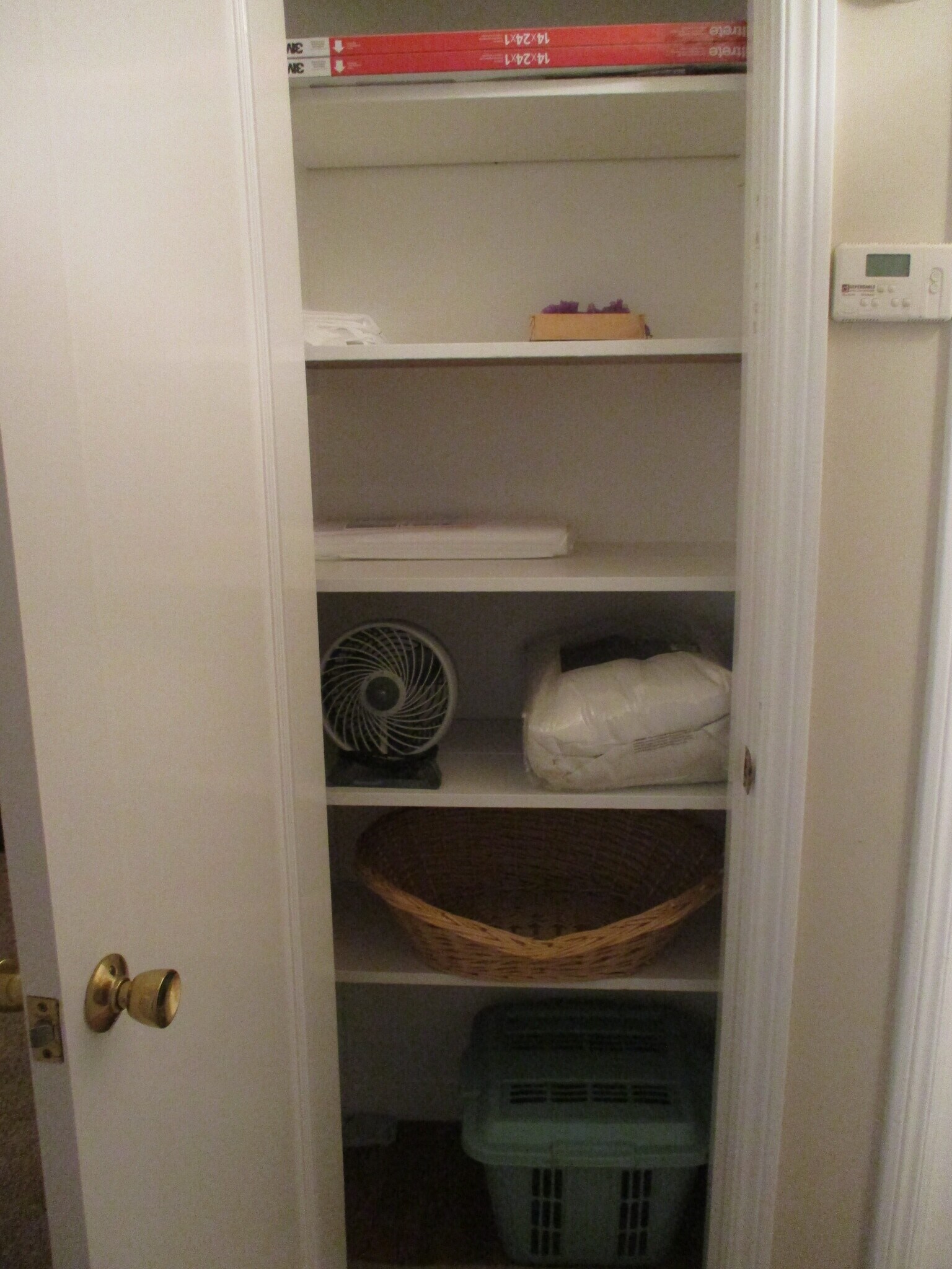 Hall closet -- Lots of Storage! - 56 La Cruz Ave
