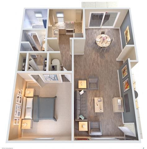 Floorplan - Hidden Colony