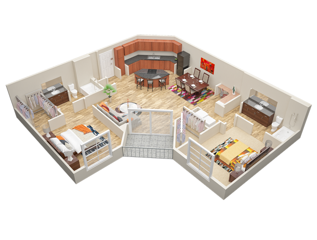 Floorplan - Mariposa Lofts