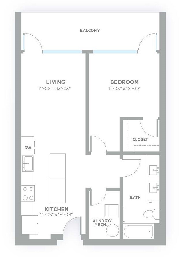 Floorplan - 747 Apartments