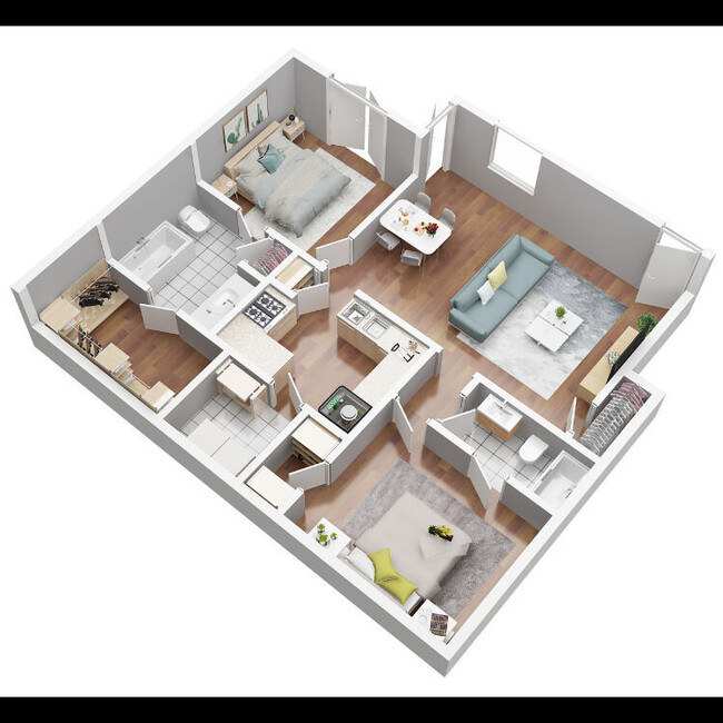 Floorplan - Burkburnett Residences