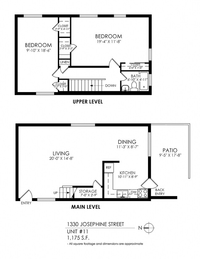 Floorplan - 1330 Josephine Street