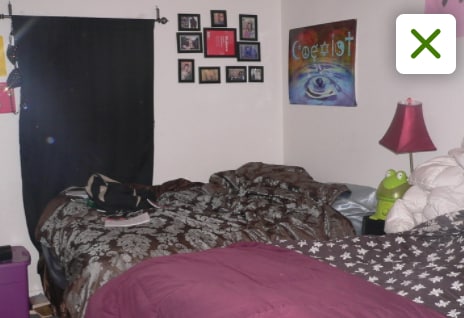 1224- Spacious BR w/ 2 queen beds - 1220 11th St