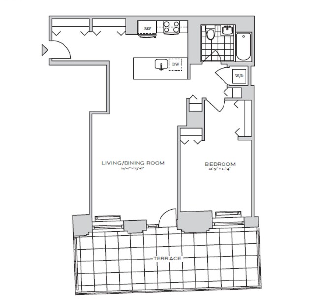 Floorplan - 70 Pine Apartments