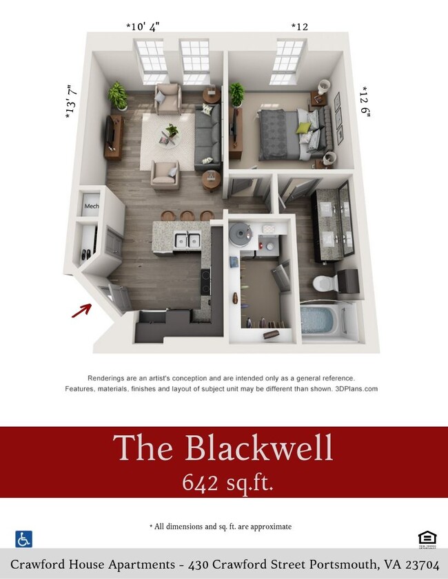 Floorplan - Crawford House