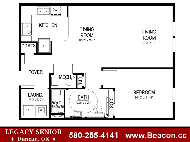 Interior Photo - Legacy Duncan Senior Residences
