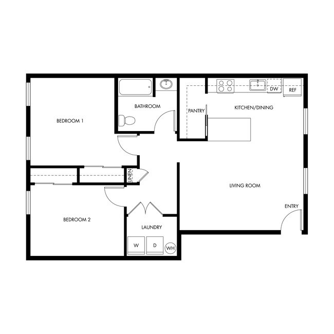 Floorplan - The Residences at Davis Pines