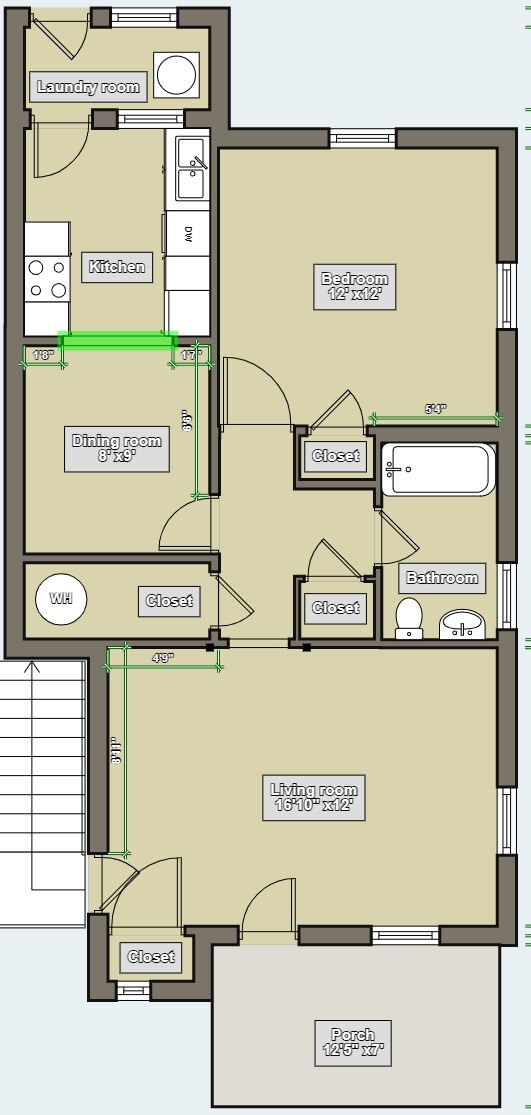 floor plan - 541 Lamar Ave