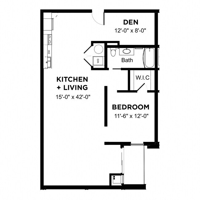 Floorplan - The Penn at Walnut on Highland