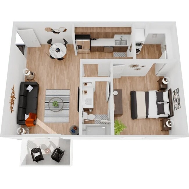 Floorplan - El Dorado Apartments