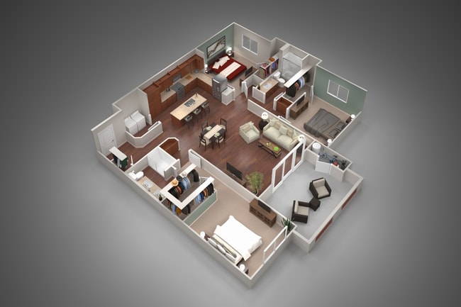 Floorplan - San Portales