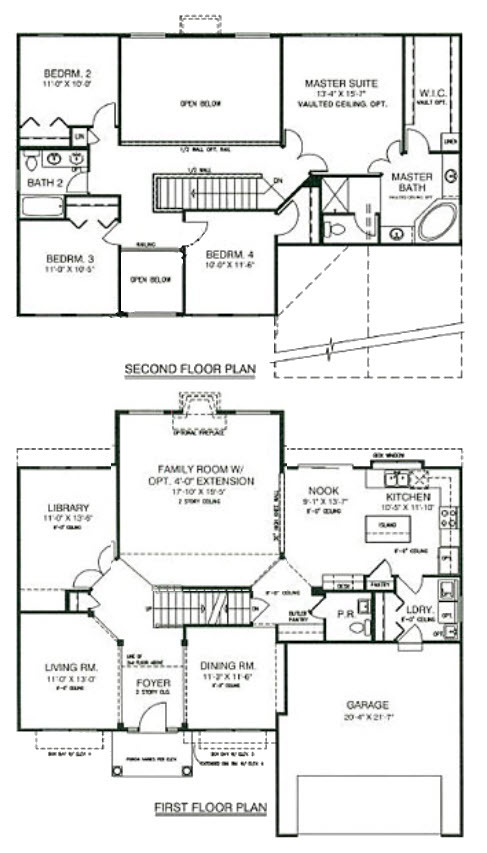 Floorplan - 14295 Chariots Whisper Dr