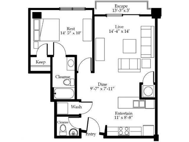 Floorplan - The Marquee at Belle Meade