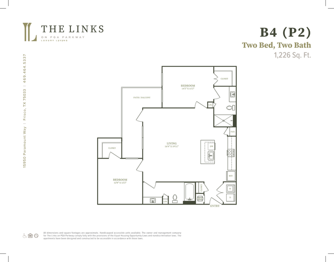 Floorplan - The Links on PGA Parkway - Phase II