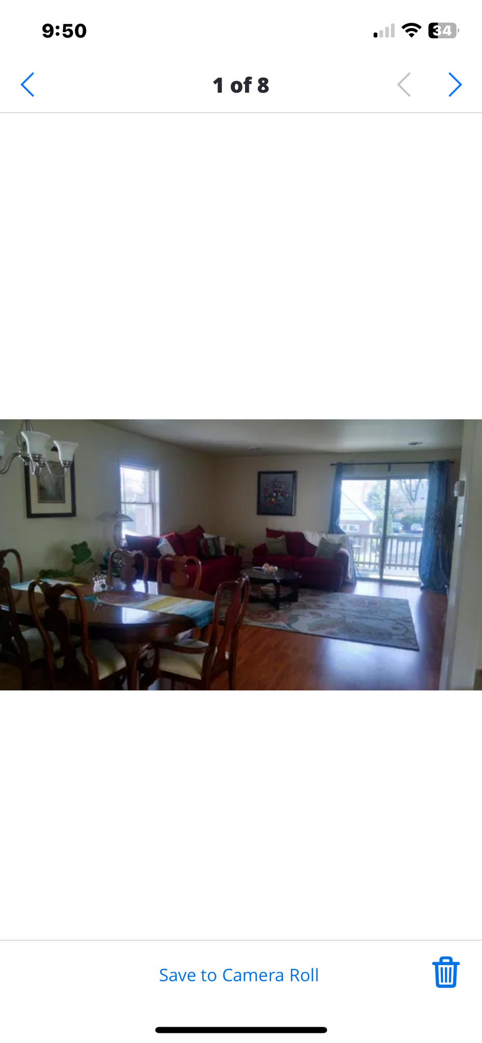 Open floor plan Living Room - 7712 New St