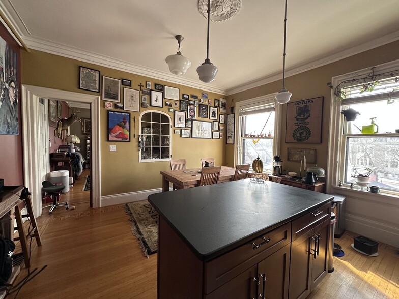 Kitchen/Dining (that wall window is fun storage) - 1447 Westminster St