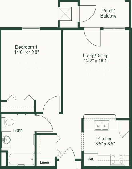 1BR/1BA - Lockwood of Fenton