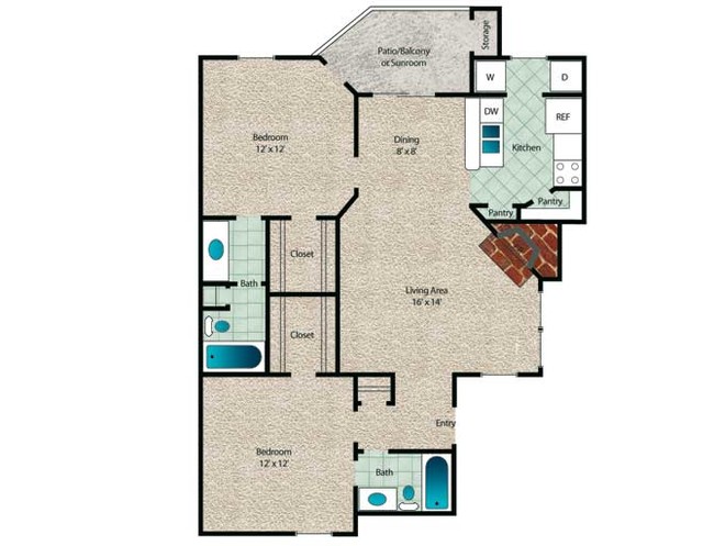 Floorplan - Woodland Hills