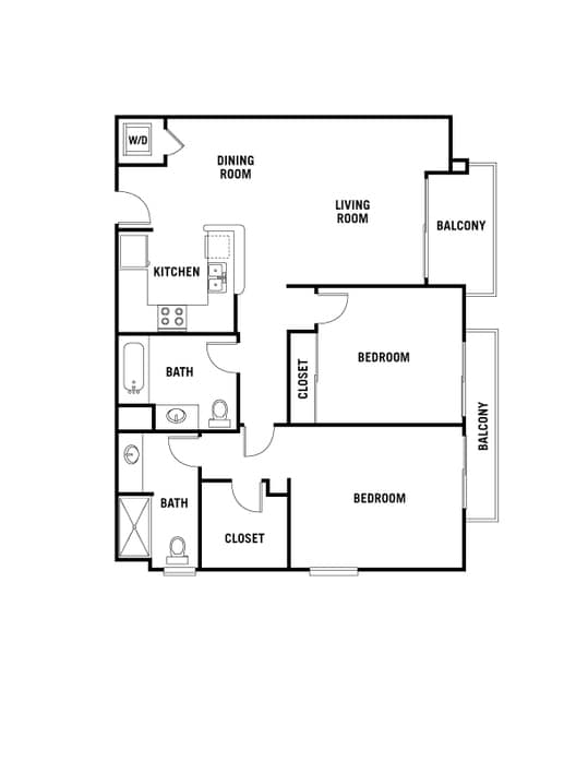 Floorplan - The Guild North Hollywood
