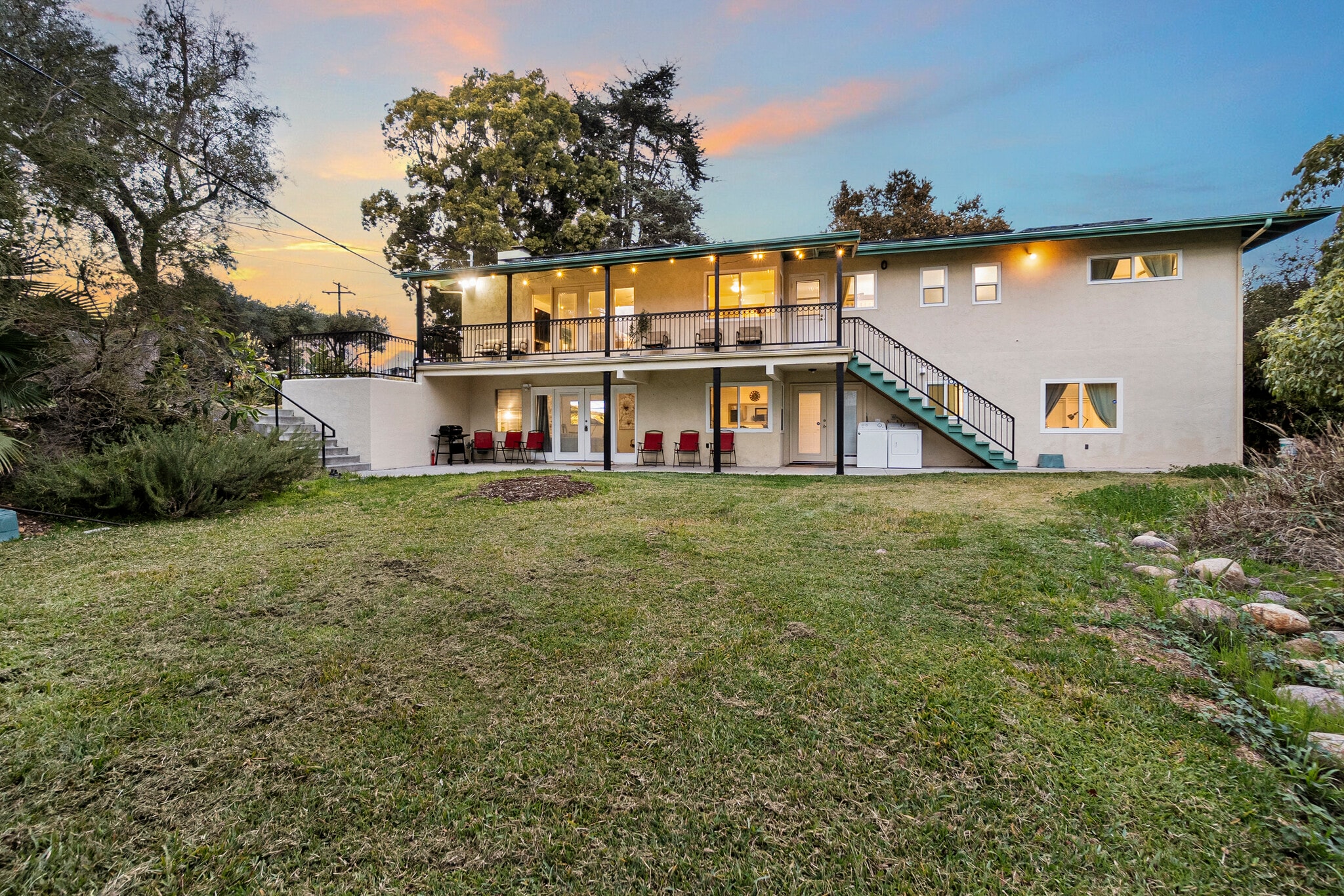 A spacious yard offering plenty of room for outdoor activities and relaxation. - 4989 Randlett Dr