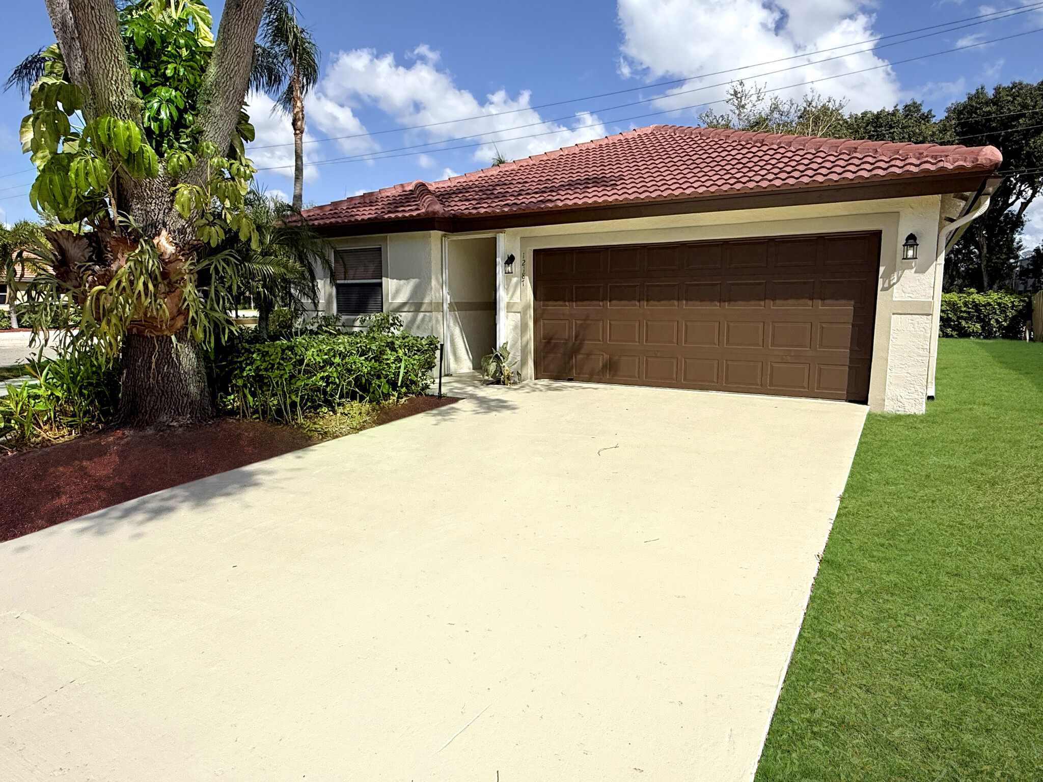 Front of the house, double car garage - 12187 Cuddington Ct