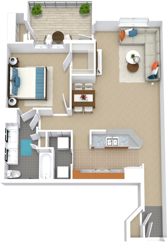 Floorplan - Mandarina