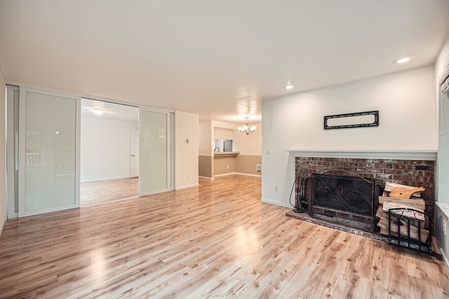 Living Room (office privacy glass sliders open) - 2940 76th Ave SE
