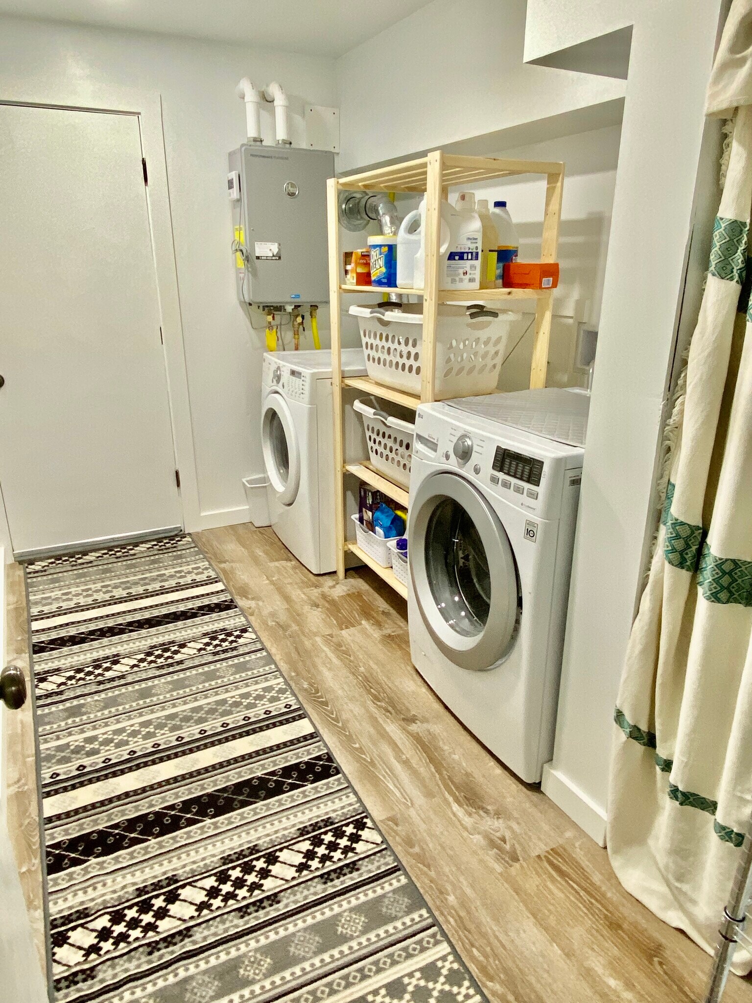 Full size LG washer and dryer. - 4045 54th Ave SW
