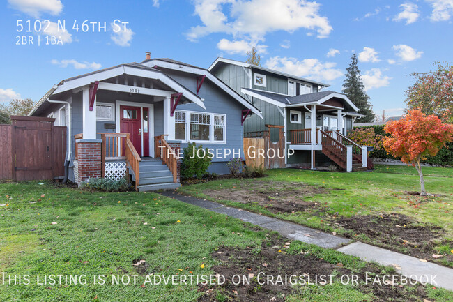 Building Photo - Charming 2 bed Craftsman in Tacoma