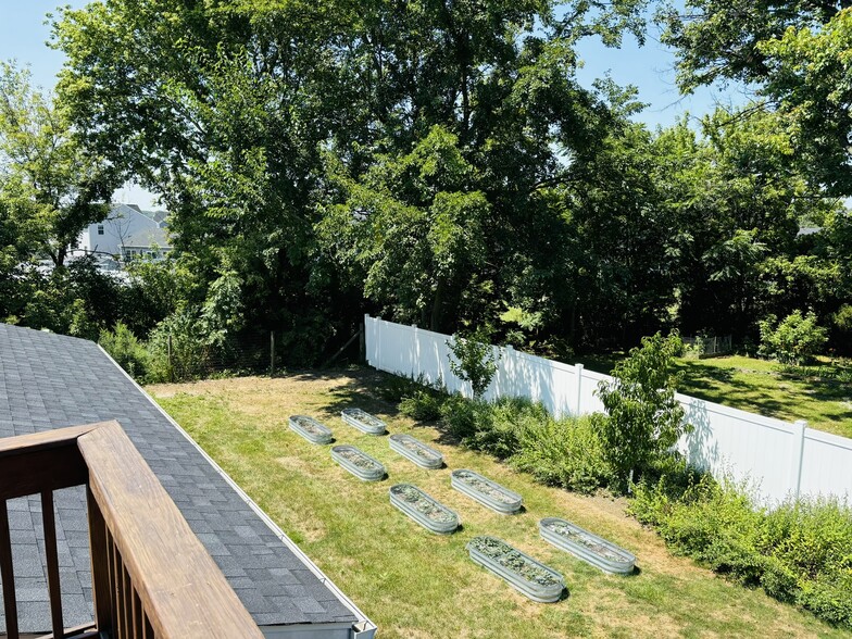 Garden view from deck - 9841 Cleveland Ave NW