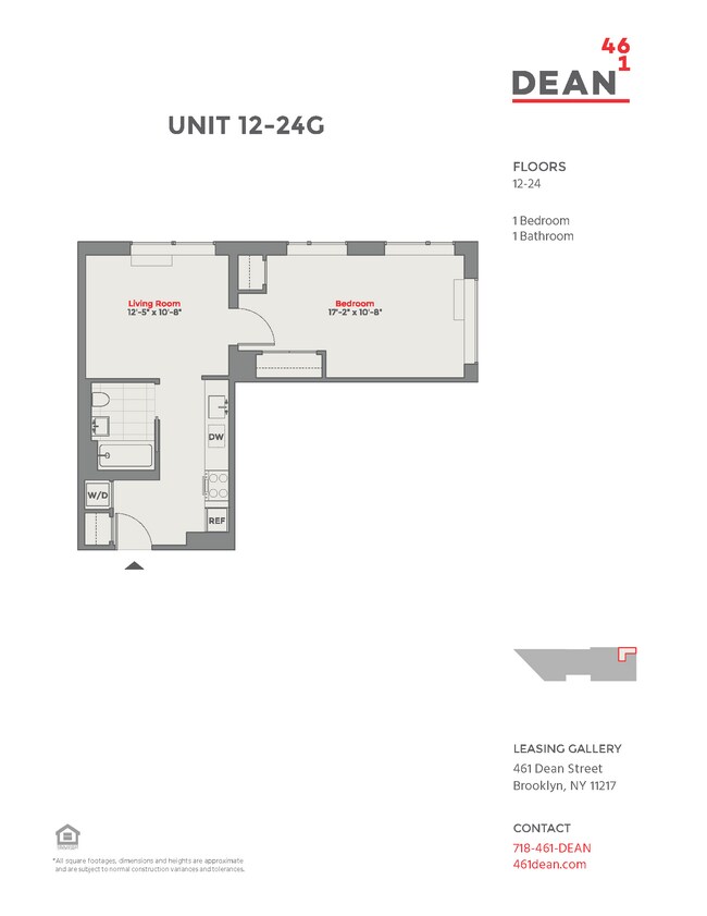 Floorplan - 461 Dean