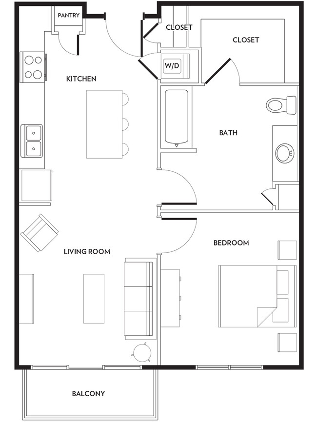 Floorplan - Rivera on Broadway Apartments