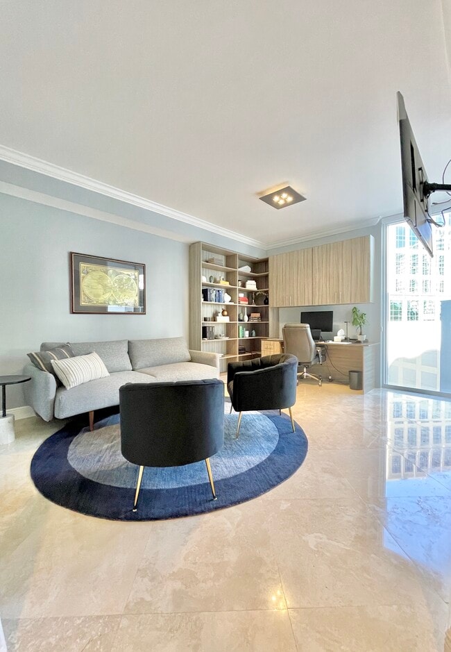 Office with Sleeper Sofa - 333 Las Olas Way