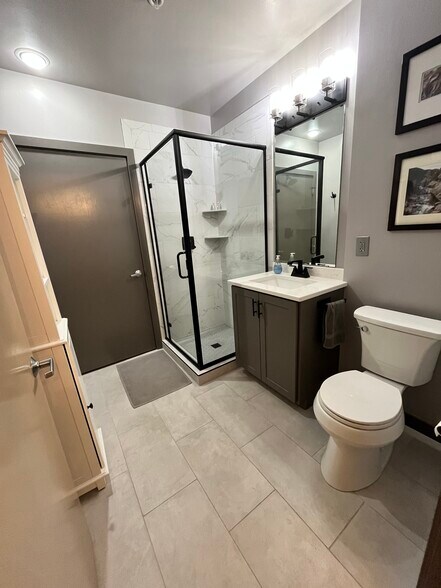 Newly Renovated Bathroom - 275 S Harrison St