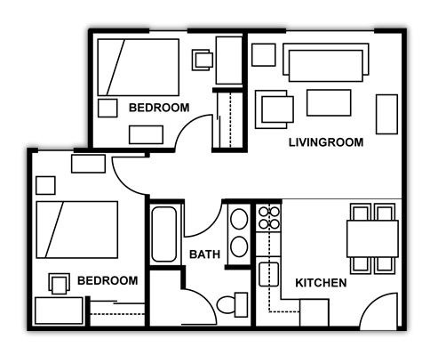 2BR/1BA - Purdue University Fort Wayne