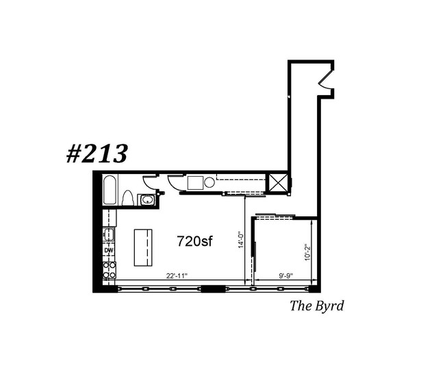 Floorplan - Landmark at 1700 Apartments