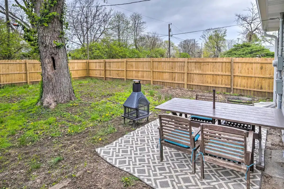 Fully Fenced in Backyard - 2460 Bond St