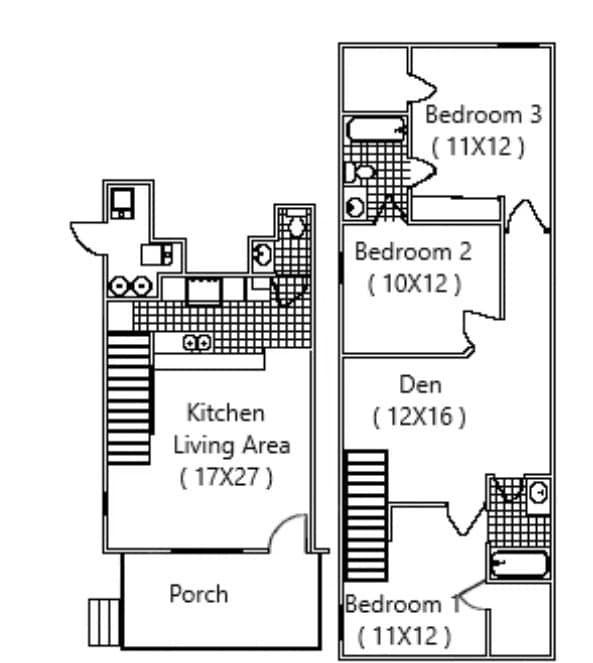Floorplan - University Village Student Housing