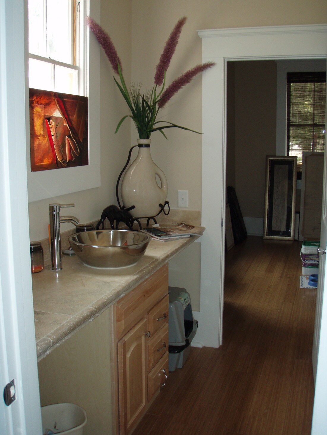 Jack-n-Jill Bath vanity Bath #1 - 302 W 40th St