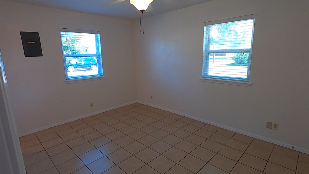 Primary bedroom view from door - 415 W Guthrie St