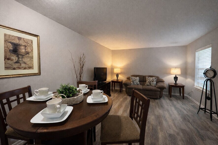 Open Floorplan allows you many arrangement options, to express your unique styling flair! - Oaks of Moritz