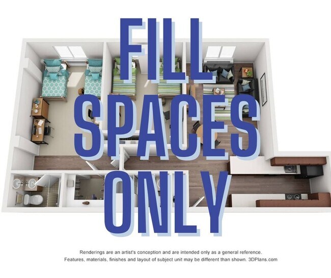 PSF - 2 BR - Calder Commons