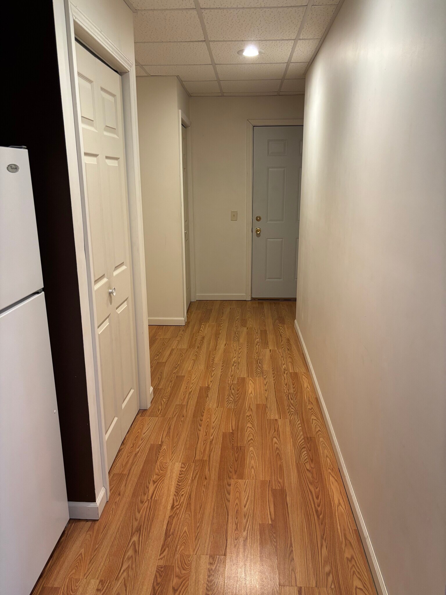 Looking at the back hallway - 211 E Franklin Street