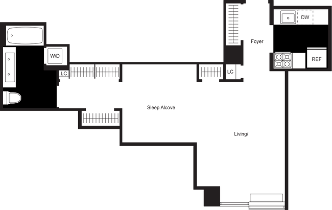 Floorplan - The Caledonia