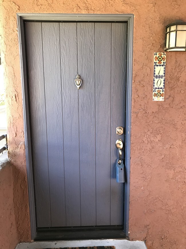 Front door - 1345 Cabrillo Park Dr